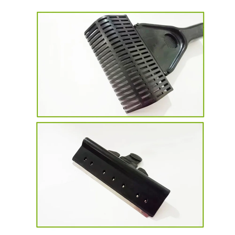 

Aquarium Fish Tank Cleaning Kit Five-in-One Set Black Durable Practical Detachable Design Safe for Fish Tanks and Grass