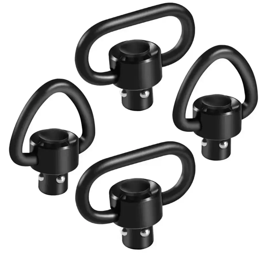 WD Quick Release Elastic QD Ring Rotating Buckle Tactical Rings Sling  Hunting Accessories