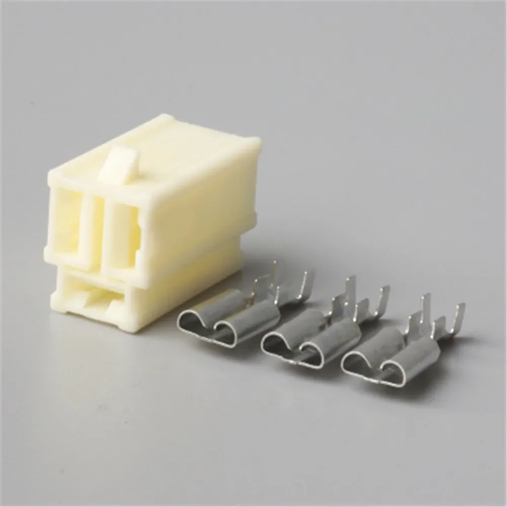 5/10/20/50/100sets 7.8series 3pin Auto Wire Harness Connector with Terminals