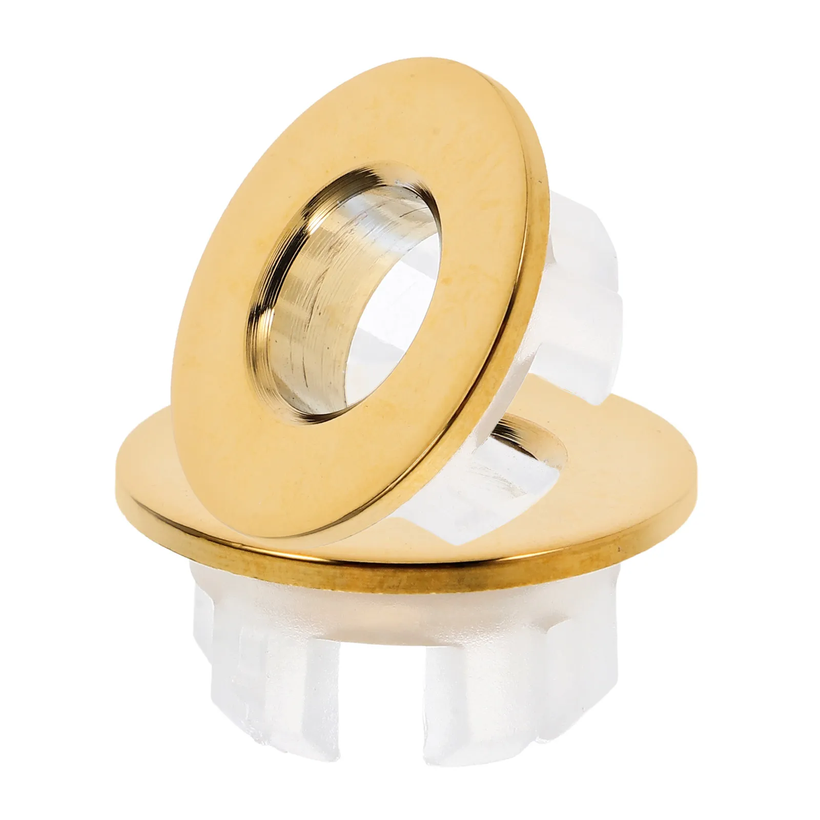 

2Pcs All Copper Overflow Ring for Wash Basin Sink Drain Hole Cover Bathroom Kitchen Mall Fixture Replacement Part Efficient