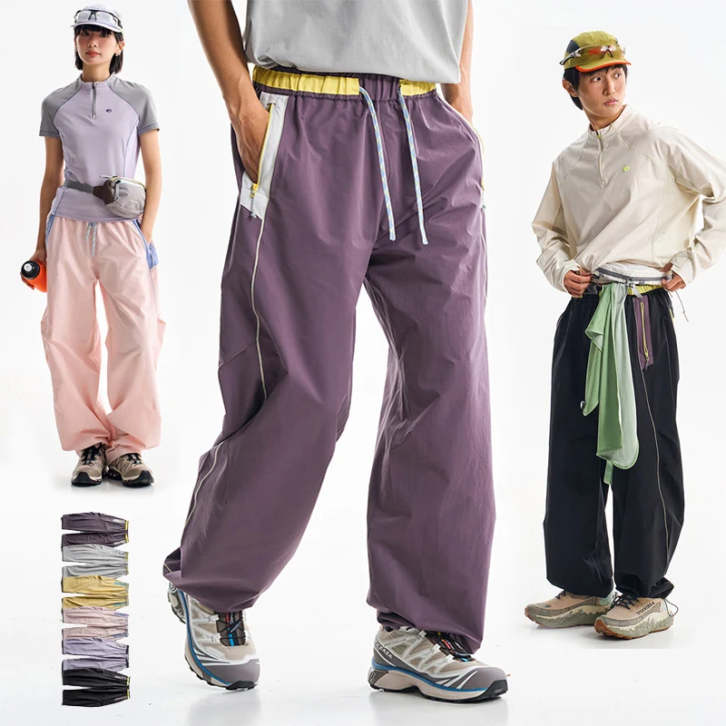 

Lightweight Quick Dry Outdoor Casual Waterproof Sport Pants Men Women Mountaineers Hiking Techwear Track Cargo Pants Trousers