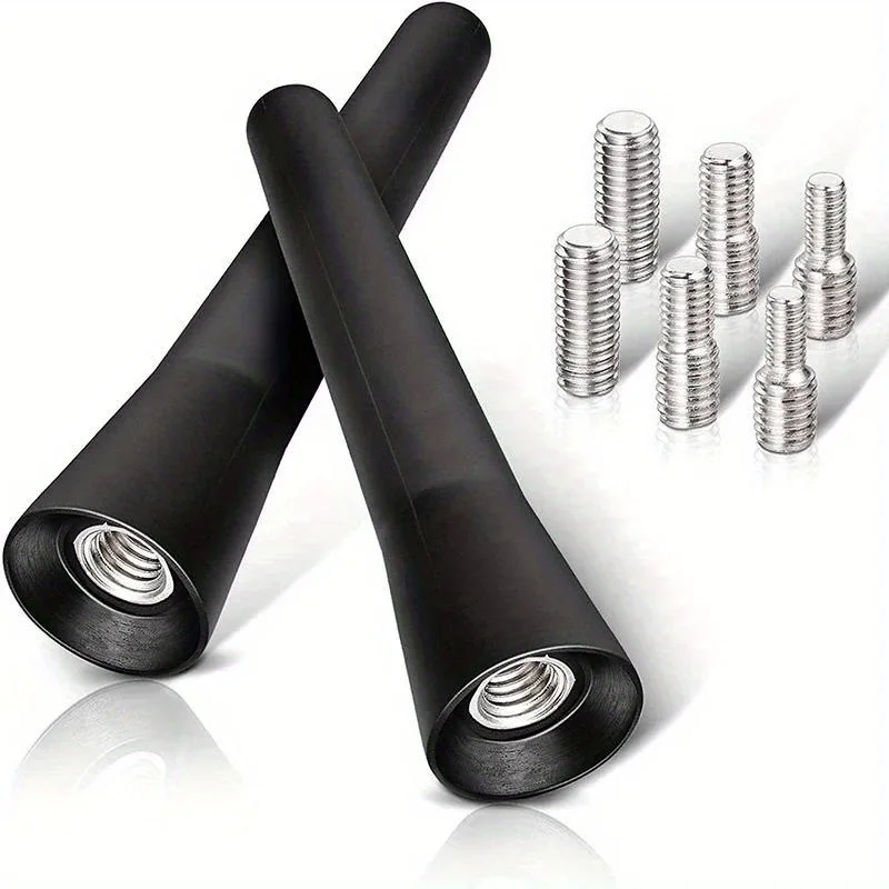 Strong Radio Roof Mount FM AM DAB Black 6.5cm Length Auto Universal with Screws Car Antenna Mini Short Vehicle Accessories - view 4