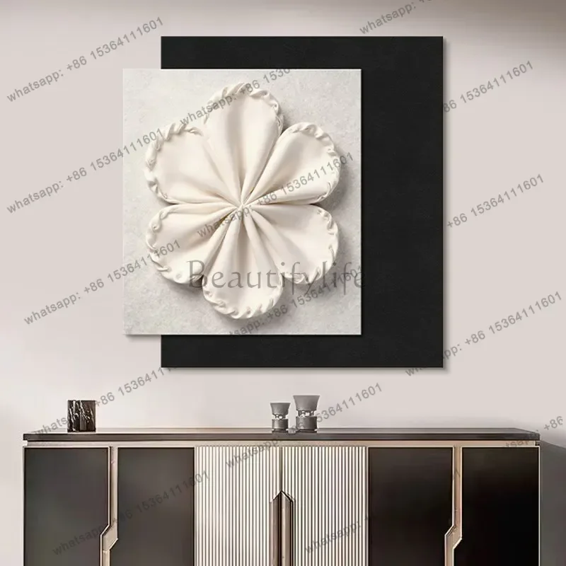 YJ Modern simple restaurant decorative painting high-end dining table background wall painting abstract art murals home decor