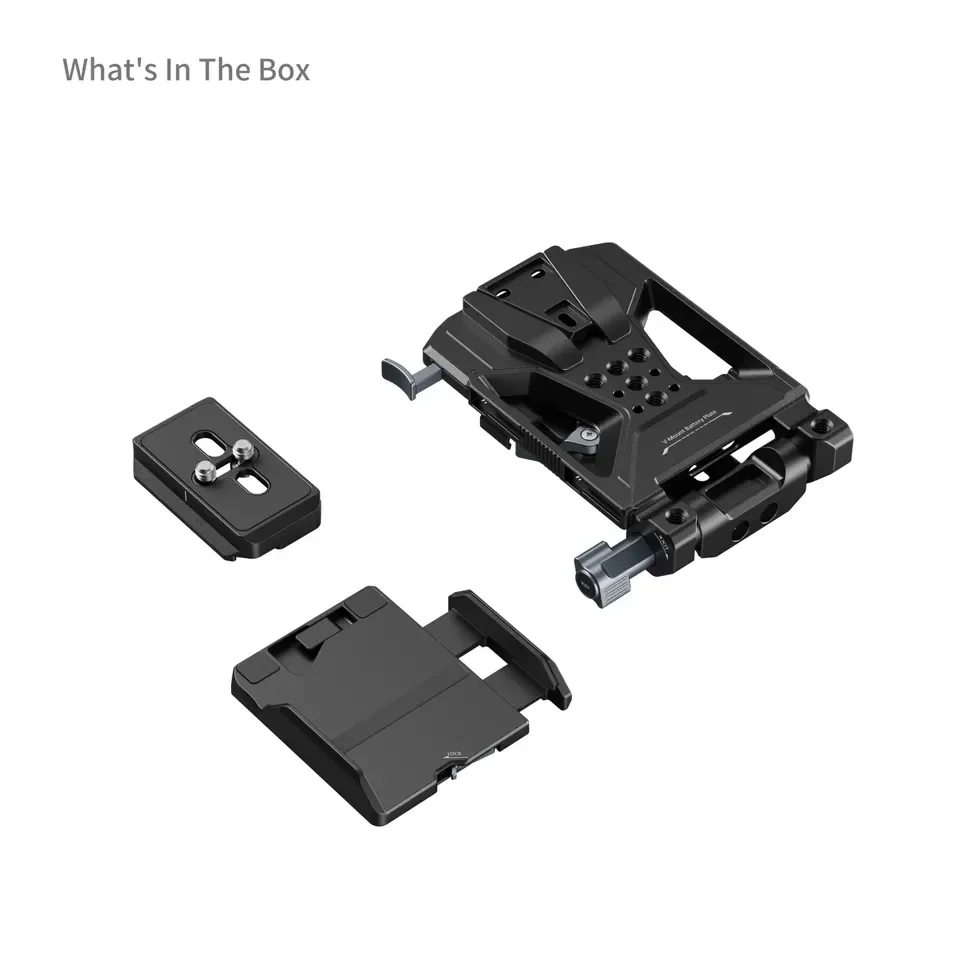 NEW For SmallRig 5315 Aluminum V-Mount Battery Mount Plate Kit for / DSLR/Mirrorless Cameras Arca- Foldable Design Quick