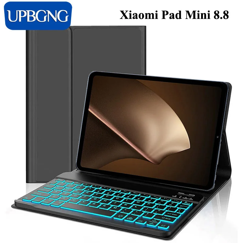 

Чехол-клавиатура для Xiaomi Pad Mini 8,8 дюйма Redmi K Pad Клавиатура с подсветкой и защитным чехлом для Redmi K Pad 8,8 Аксессуары