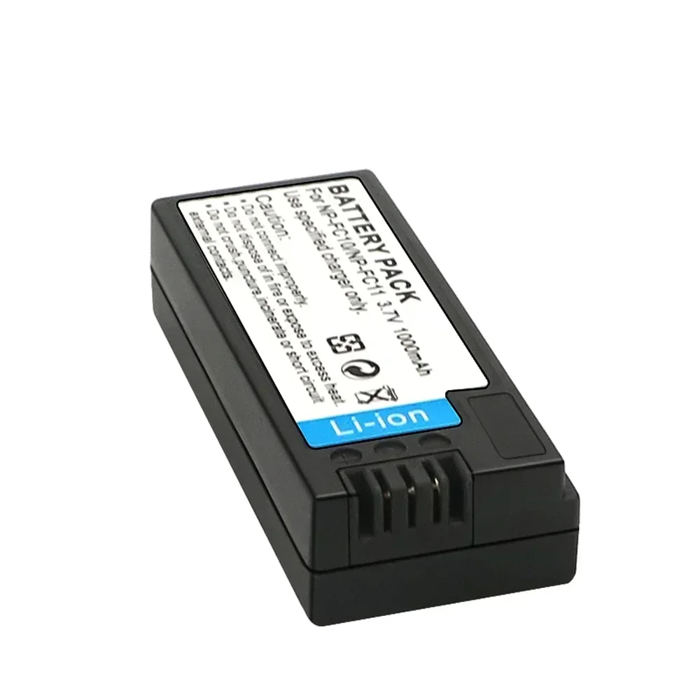 NP-FC11 NP-FC10 1000mAh Battery and LED USB Charger for Sony Cyber-shot DSC-P10 P12 P2 P3 P5 P7 P8 P9 V1, NP FC11 FC10 F77A FX77