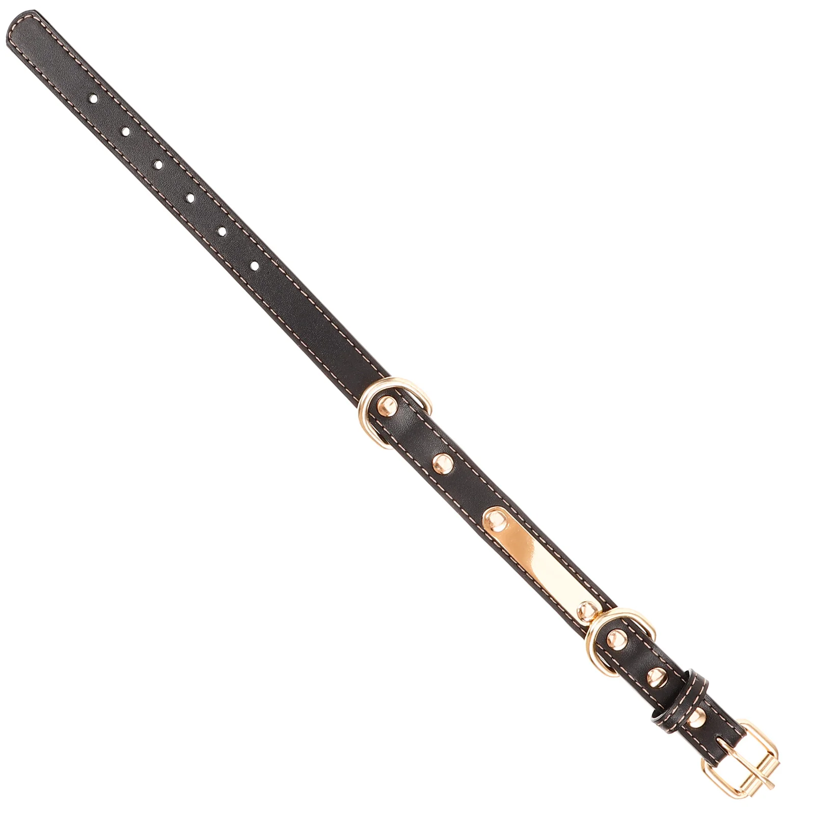 

Personalized Engraved Small Cat Collar Dog Collar Black Soft for Cats Puppies Stylish Daily Parties Christmas