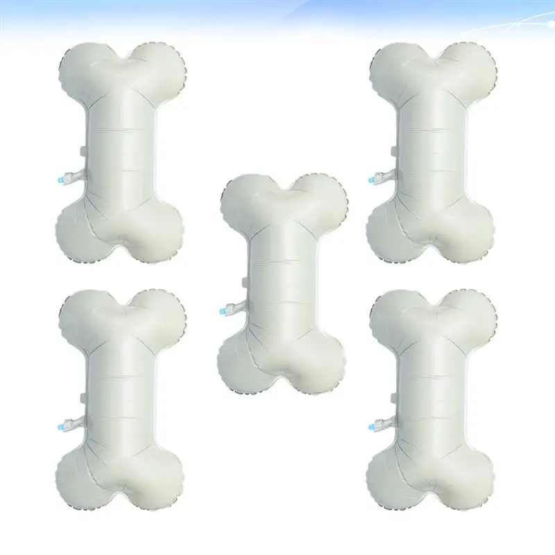 5 Pcs Dog Birthday Party Decoration Dog Party Supplies Anniversary Balloon Lets Pawty Balloon Dog Party Balloons Bone Balloons