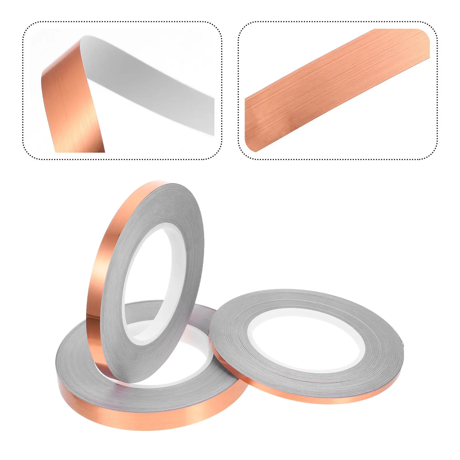 3 Rolls Pet Waterproof Self-Adhesive Tile Seam Sticker Oilproof Dustproof for Wall Floor Baseboard Waistline Decoration Easy