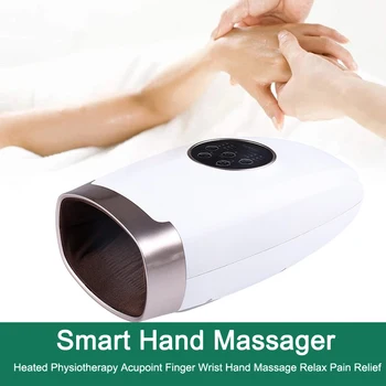 Hand massager Intelligent hand massager Heated physiotherapy acupuncture point finger wrist hand massager Pain Relief Relax