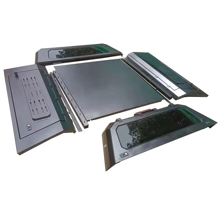 

4X4 Black Removable Manganese Steel High Cover Rear Box Lid D-Max 2012-2016 Pickup Truck Hardtop Canopy High