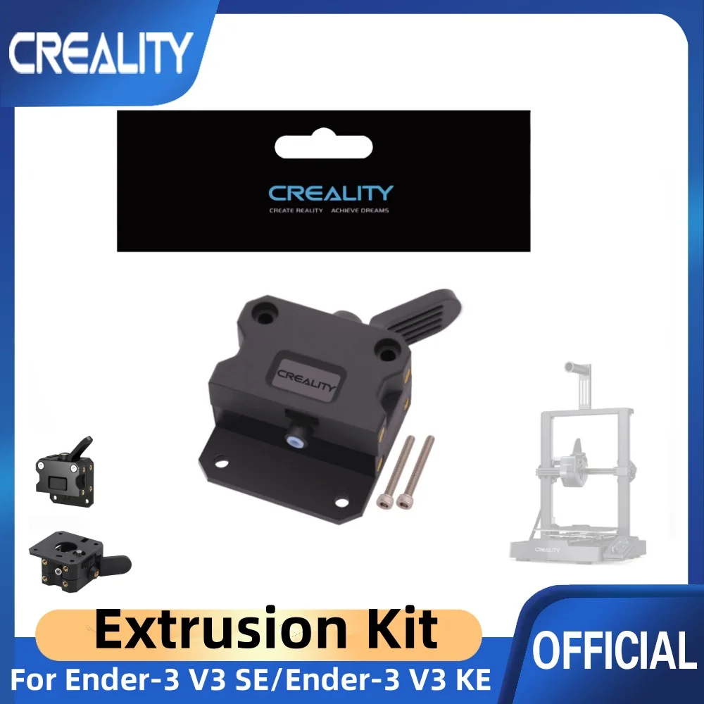 Creality Ender-3 V3 KE Kit ekstruder penggerak langsung, desain pemberian makan gigi ganda Upgrade untuk Ender-3 V3 SE/Ender-3 V3 KE Printer 3D