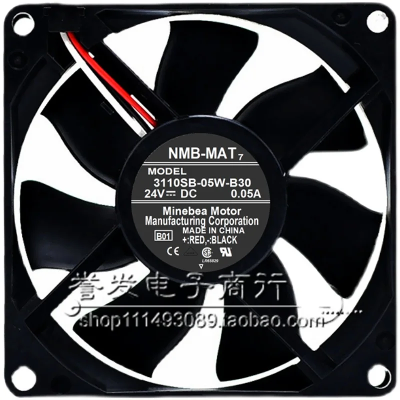 NOVO ORIGINAL 3110SB-05W-B30 0,05A 24V 8025 80x80x25mm RADIADOR DE VENTILADOR DE REFRIGERAÇÃO