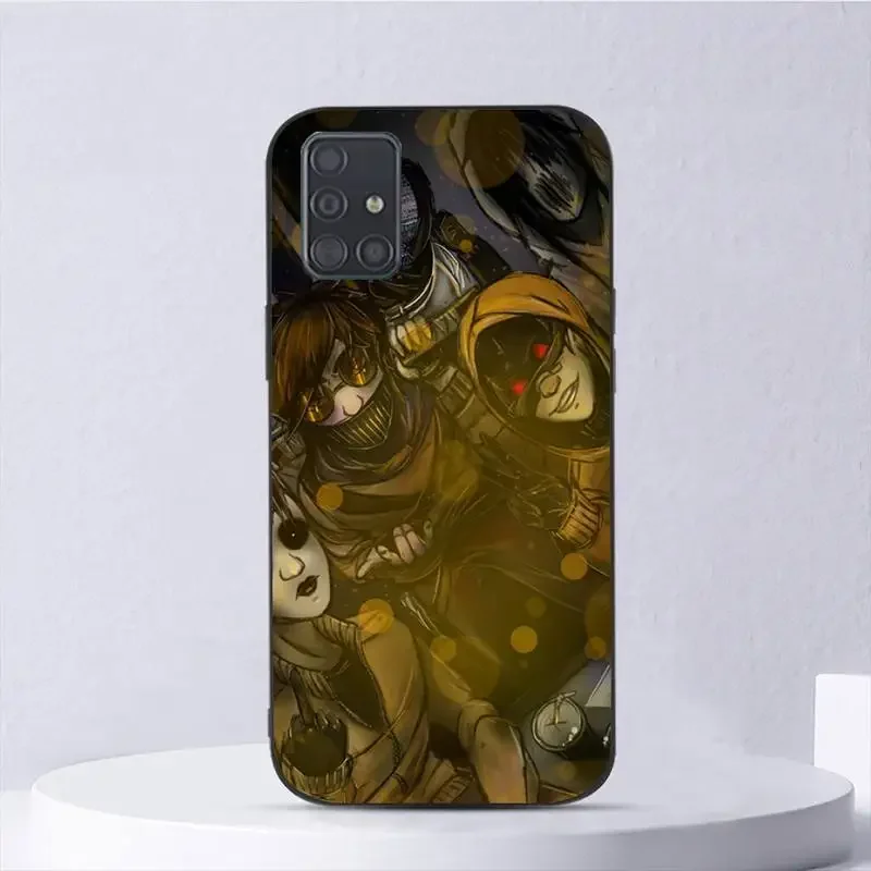 Keren Creepypasta Ticci Toby Phone Case For Samsung Galaxy A02 A12 A13 A22 A32 A41 A51 A53 A71 A73 Shell