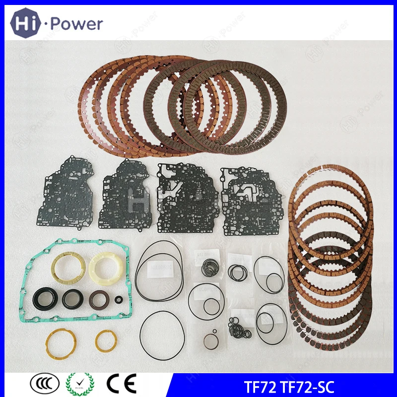 TF72 TF71 TF73 Transmission Clutch Repair kit Friction Plate For BMW TF72-SC TF71-SC Gearbox Discs Oil Seal Overhaul Kit