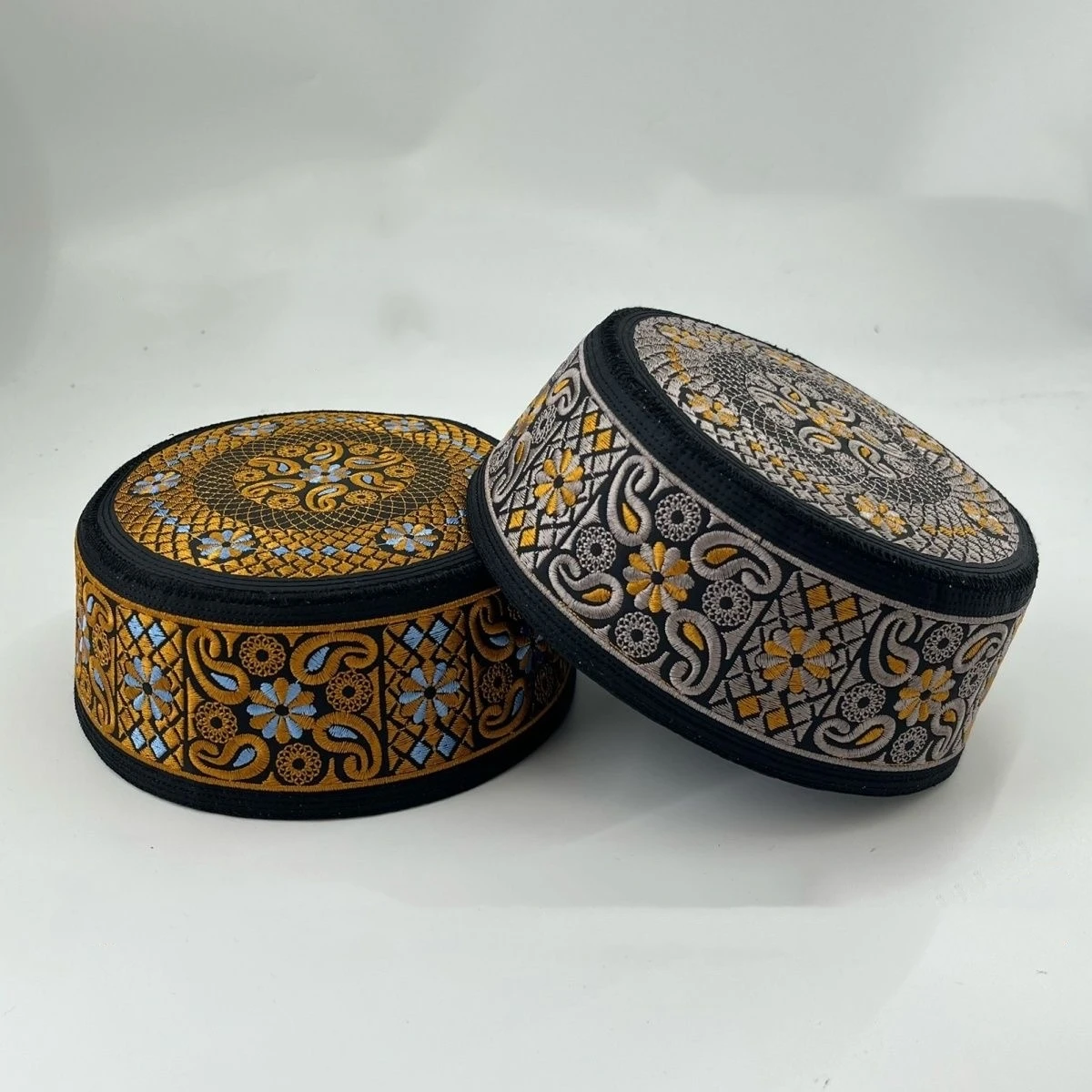 Muslim Caps For Men Clothing Prayer Hat Islamic Taqiyah Kufi Tax Products Kippa Turkish Modern Polyester 03687