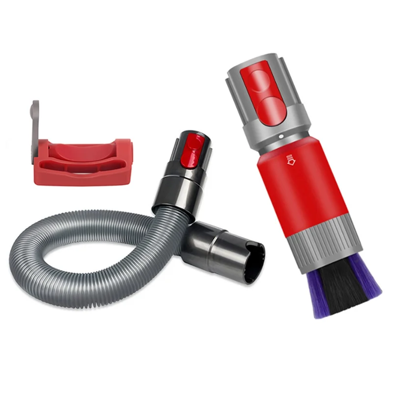 Для Dyson V7 V8 V10 V11 V12 V15 Бесследная головка щетки для пыли Удлинительный шланг Набор пылесосов Аксессуары для всасывающей головки