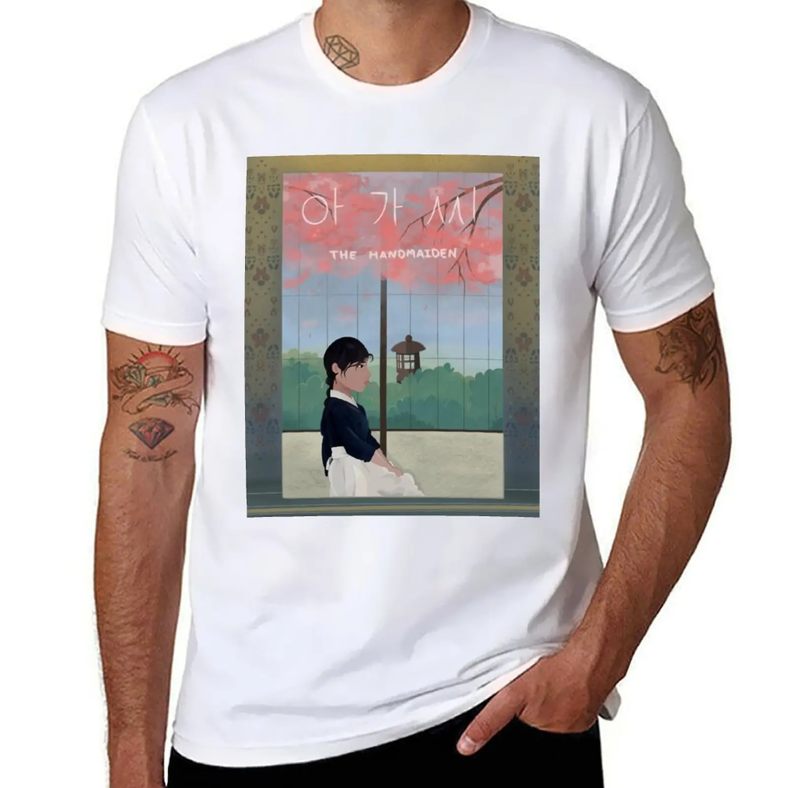 

The Handmaiden Movie Poster - Sook-hee T-Shirt t shirt man cotton man t shirts graphic T-Shirt