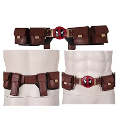 Death Cosplay Fantasy Wade Cos Wilson Roleplay Belt Waistband Adult Men Halloween Carnival Costume Accessories Prop