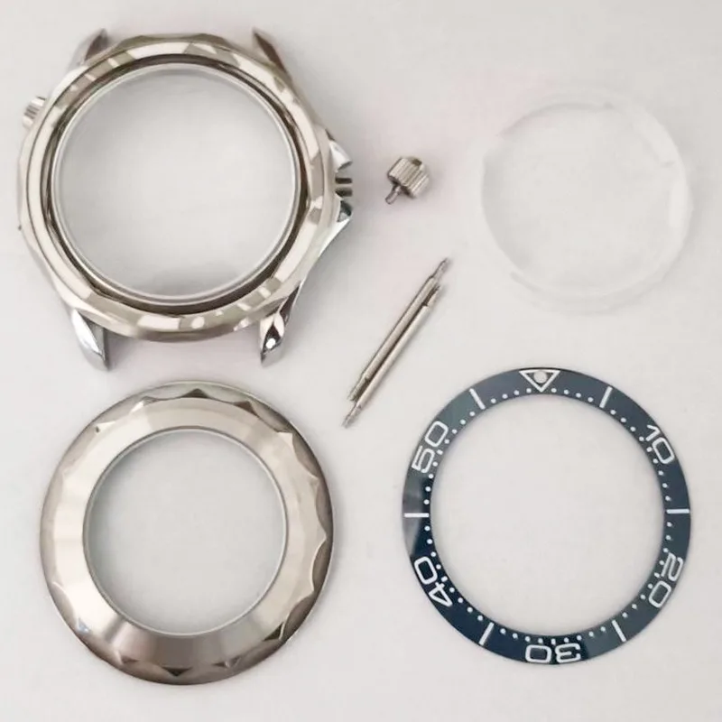 إطار SUB، ملحق ساعة من الفولاذ المقاوم للصدأ، حافظة 41 ملم مناسبة لحركات 2836 و2813 مع مقاومة دقيقة للماء #2