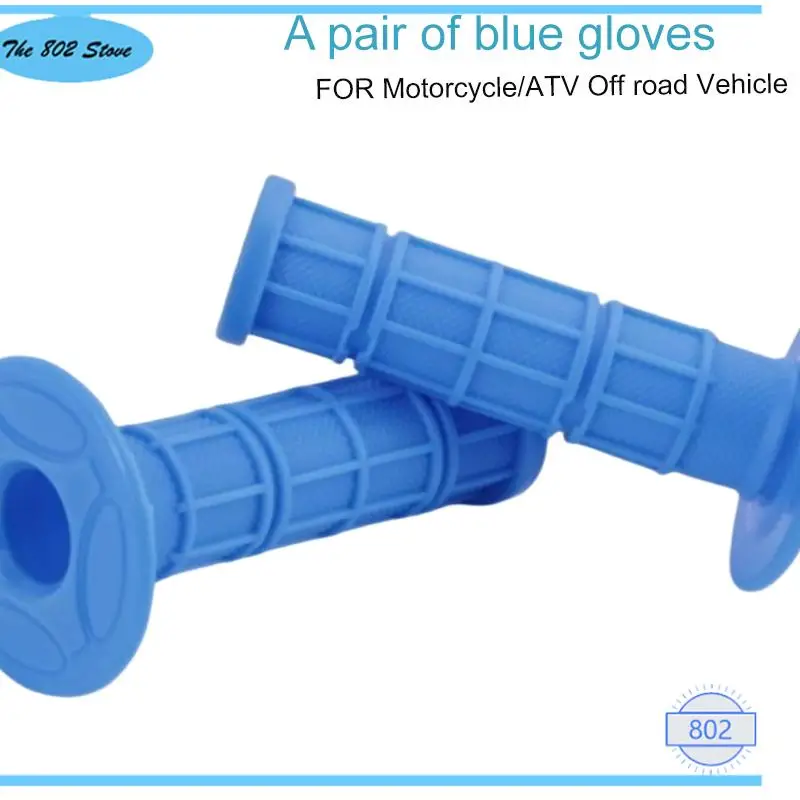 Blue Anti-Slip Driver Gloves, Universal Grip Cover, Wear-Resistant Accessories for Off-Road Use