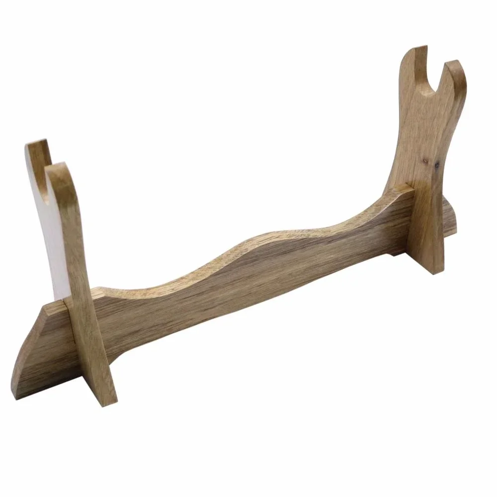 

Самурайский меч Катана Вакидзаси Танто Держатель Стенд Дисплей 1-слой из натурального дерева