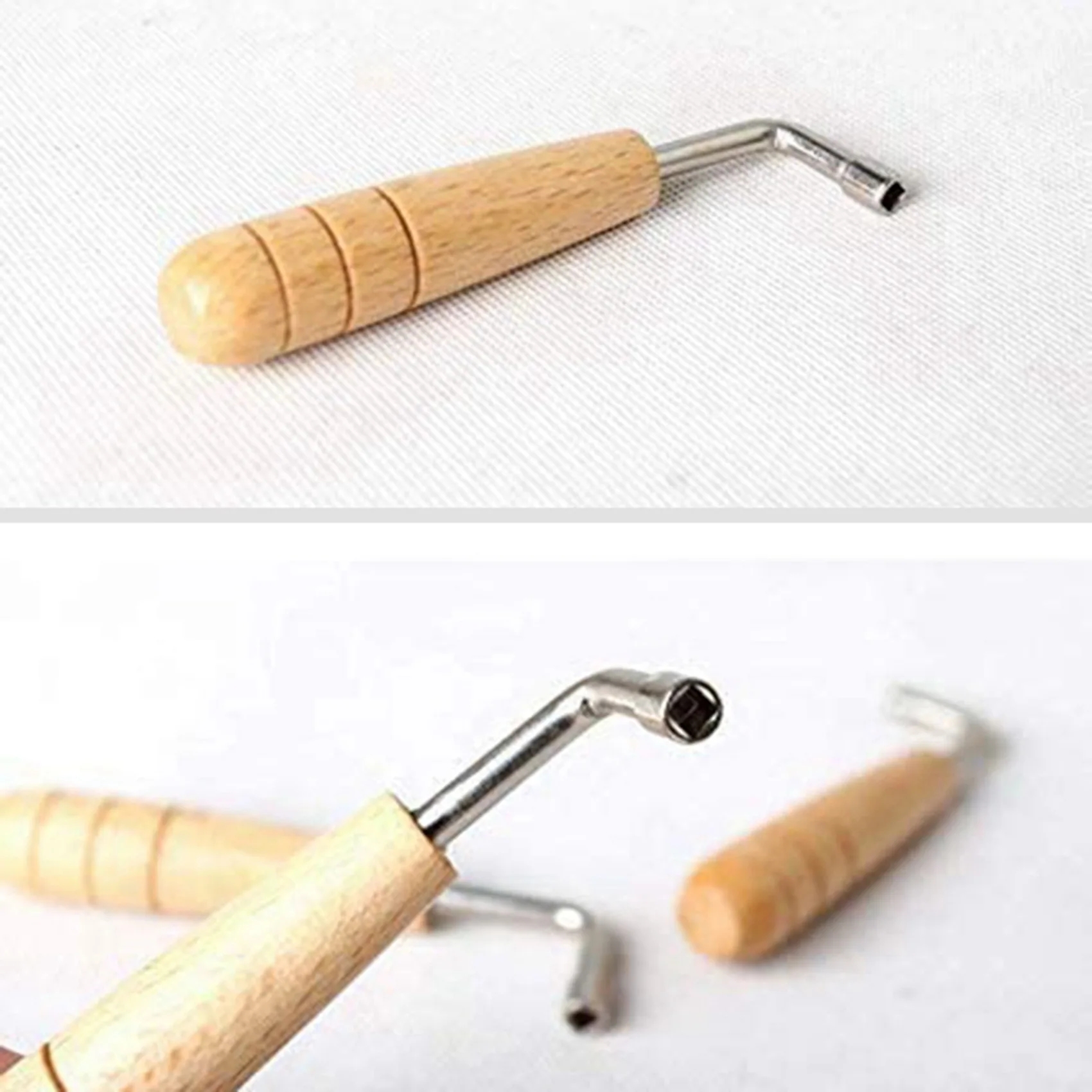 

60 шт. колышков для настройки и 60 шт. заклепок, с L-образным ключом для настройки, для лиры, маленькой арфы, струнных музыкальных инструментов