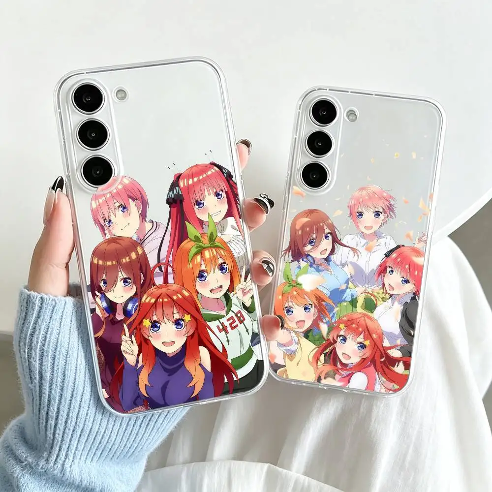 The Quintessential Quintuplets  Phone Case Transparent Silicone Soft For SamsungA10,12,20,21S,30,31,40,50,51,52,70,71 Gift