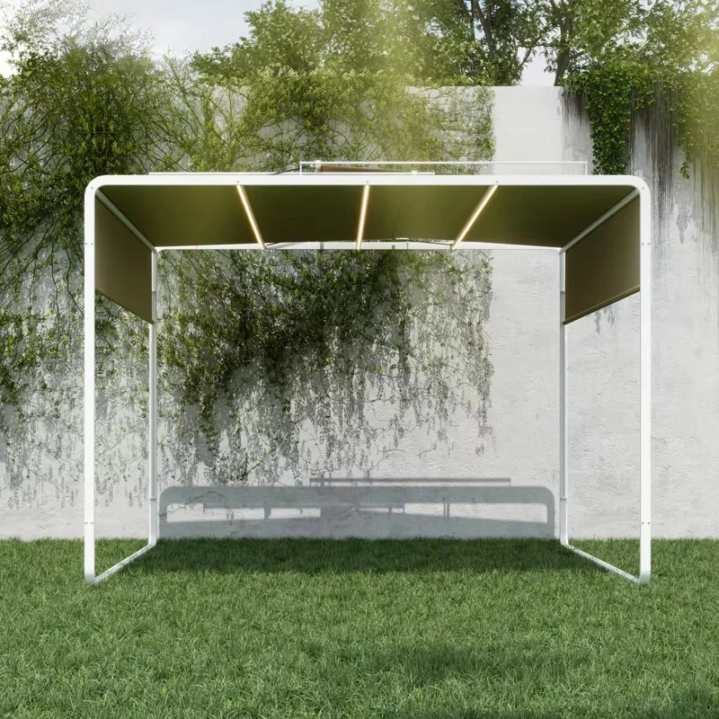 Any Size Custom Modern Outdoor Garden Patio Pergola Canopy Sun Shade Tent For Backyard Deck Camping Leisure Scenarios