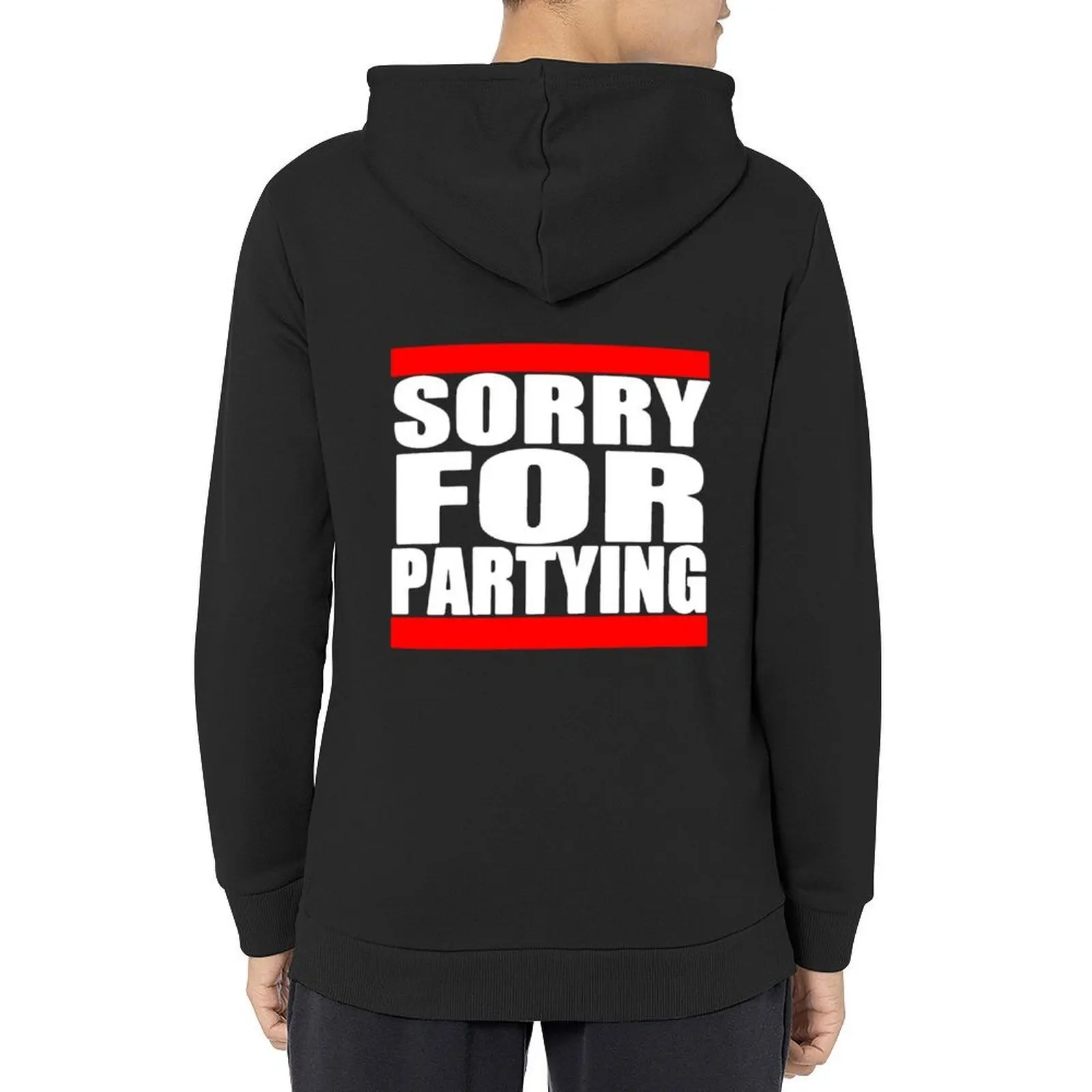 

Sorry For Partying Hoodie aesthetic clothing autumn new products korean autumn clothes men's clothing men's hoodies