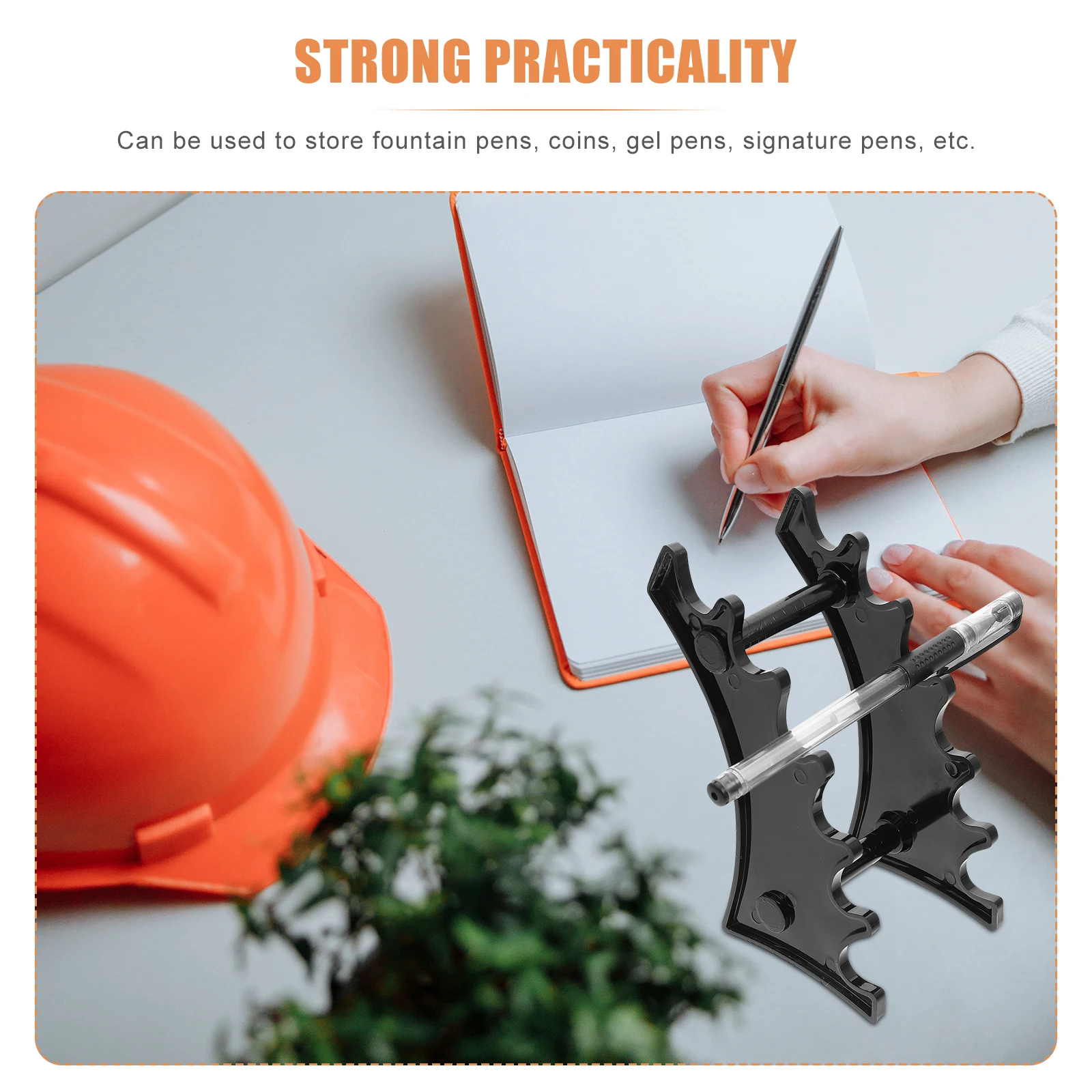 

3Pcs Desktop Pen Stand Organizer Clear Plastic Storage Holder for Pencils Gel Pens Signature Pens School Office Study