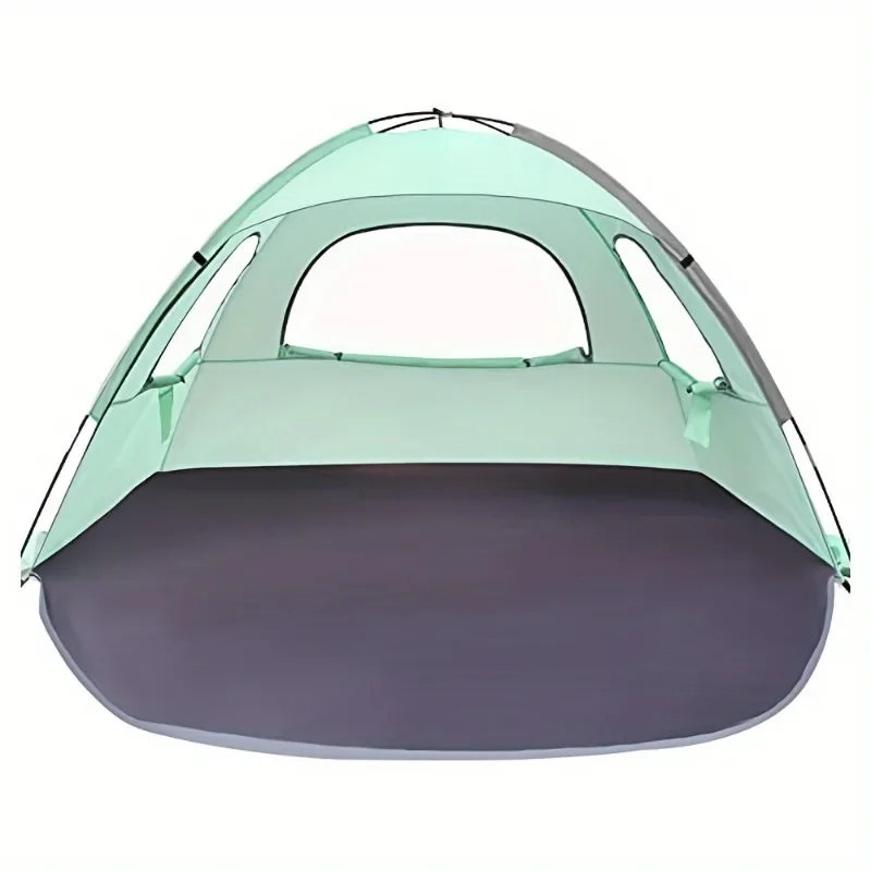 Outdoor camping party portable multi-person sunshade beach casual sun protection breathable beach tent 2-4 Persons