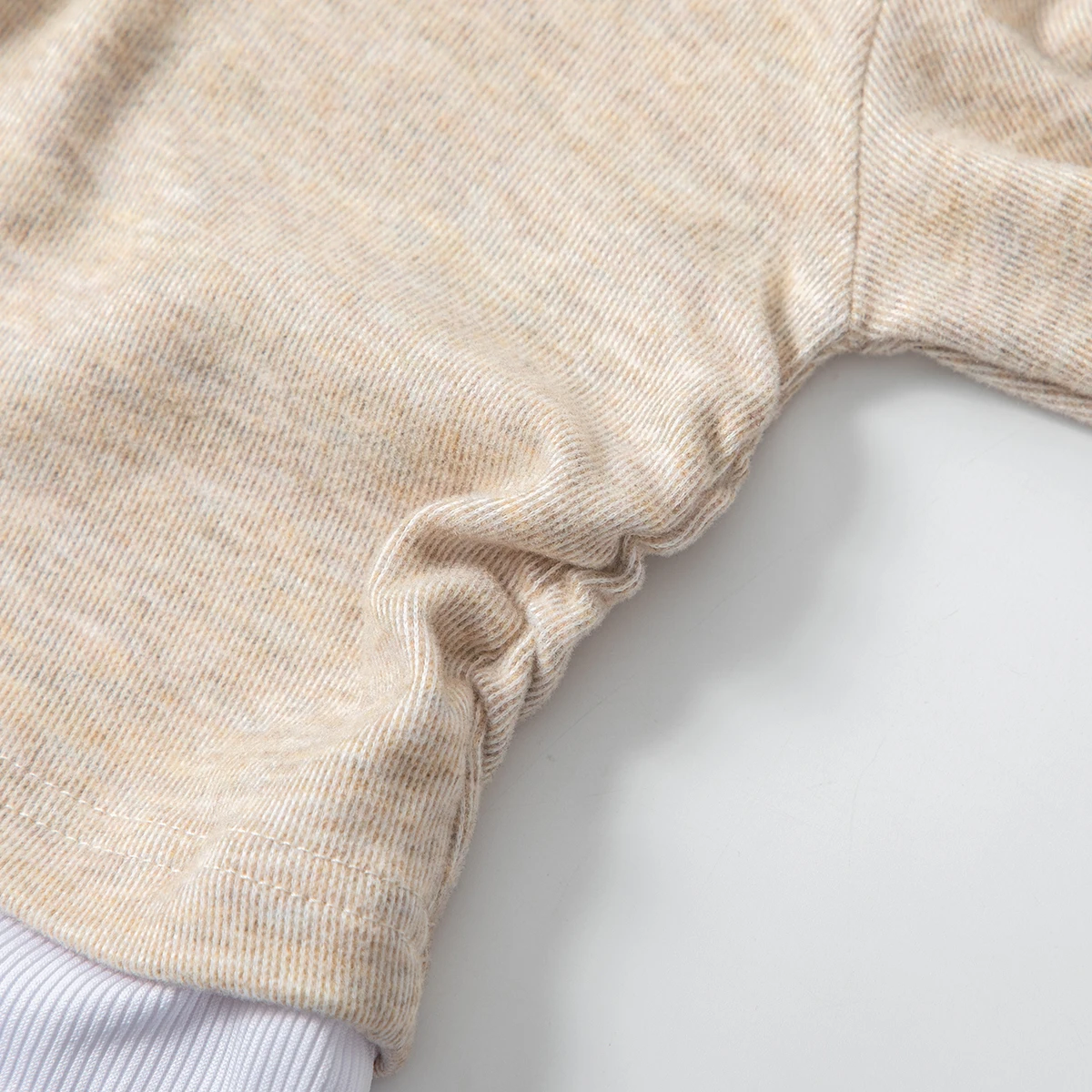 Einfarbiges, langärmliges Kapuzenoberteil und Hose für Mädchen für Frühling/Herbst, lässiges zweiteiliges Set, trendiges Outfit, Kindermode C – Detail 17