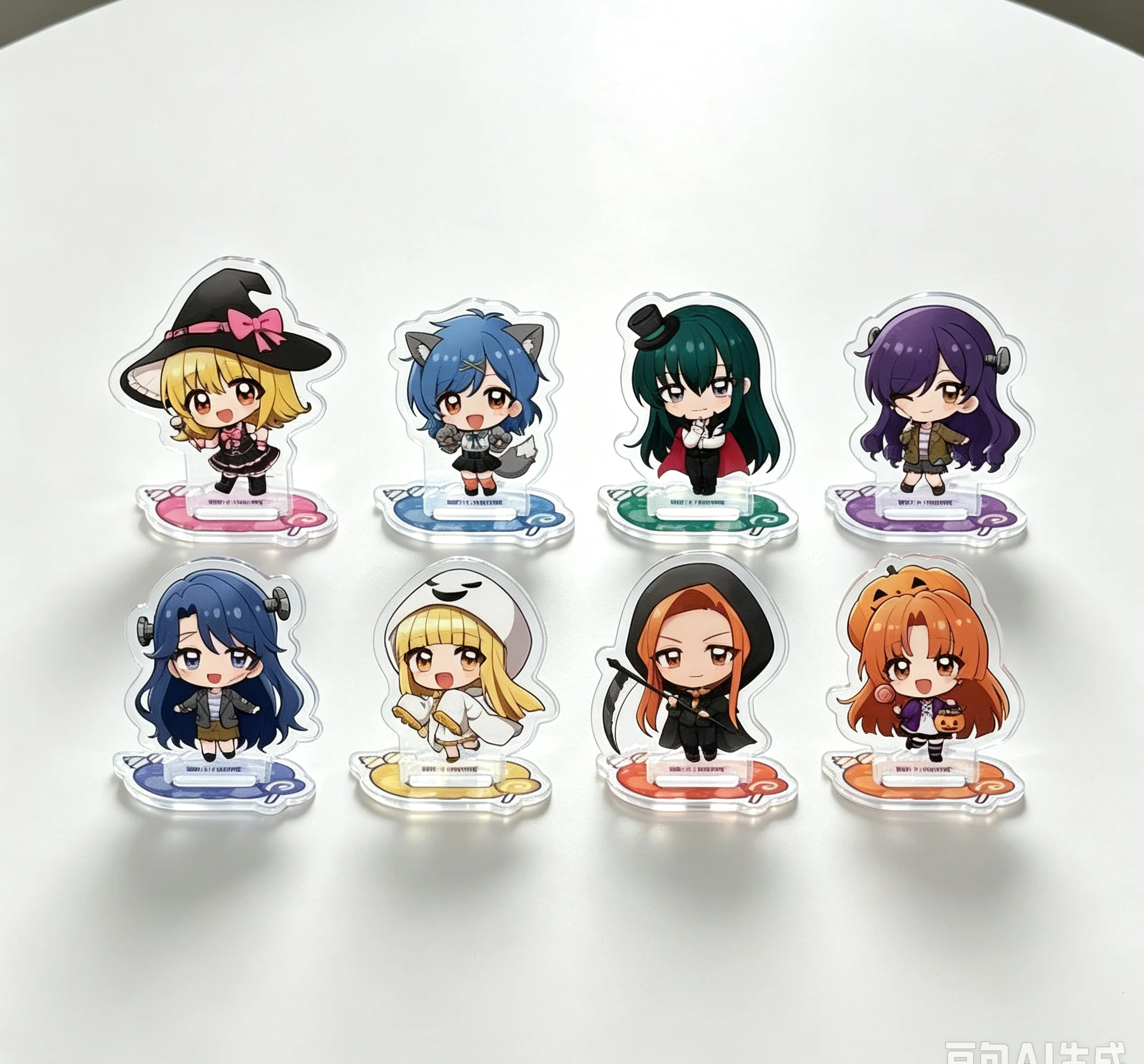 10cm Anime Mermaid Melody Pichi Pichi Pitch Acrylic Standing Sign Board Bedroom decoration Cartoon Character Fan GiftS Keychains
