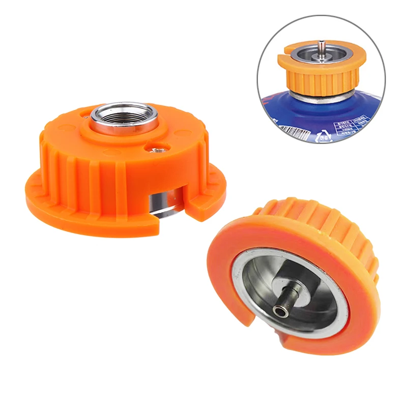 Outdoor Camping Gas Tank Adapter Cassette Interface Threaded Accessories Thread To Bayonet Converter