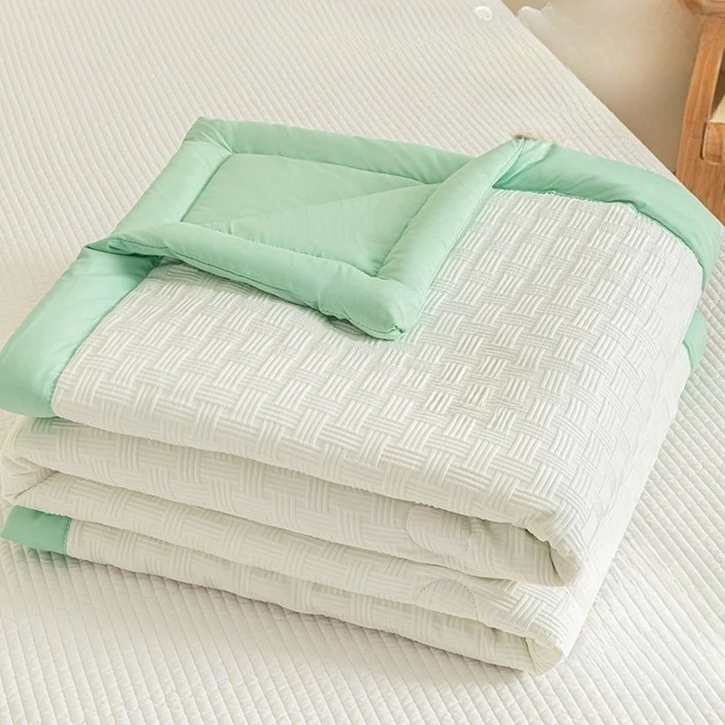 Summer Quilt Summer Cool Air Conditioning Thin QuiltSummer Dormitory Home Quilt Core Washable Texture Skin Friendly