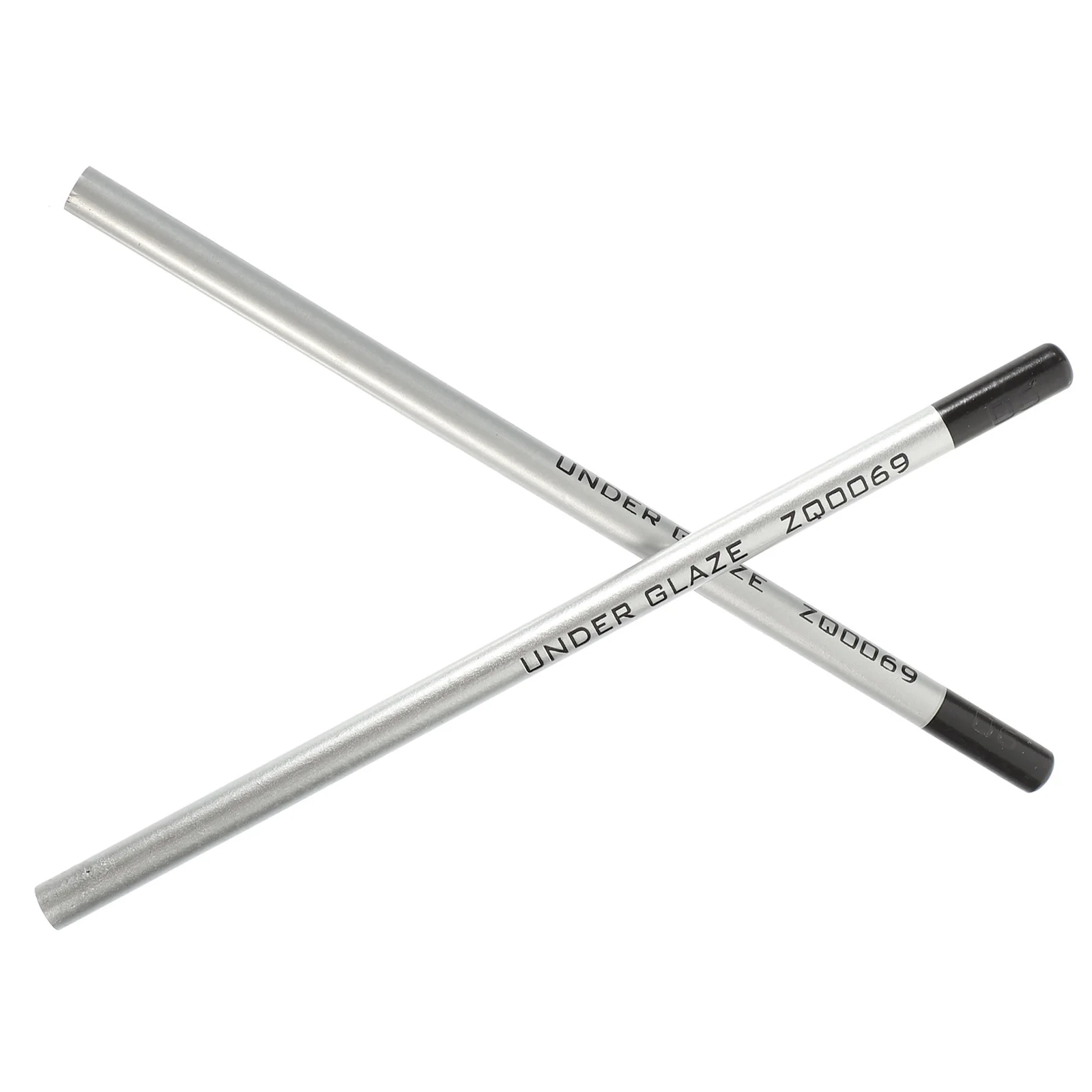 2 Pcs Underglaze Pencil Multifunctional Stoneware DIY Practical Decorative Hand-painted for Ceramic Wood Drawing