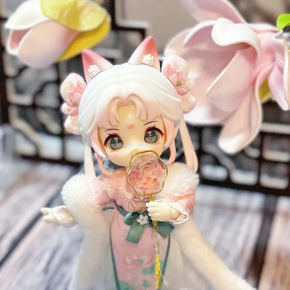 Nagi 4 Exchange Untrammeled Traveler Series กล่องตาบอด Ob11 1/12 Bjd ของขวัญรูปของเล่นน่ารักตัวเลขการกระทําตุ๊กตารวบรวมของเล่น