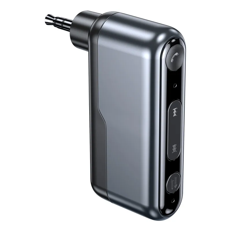 Bluetooth 5,3 Funke mp fänger 3,5mm Aux Stereo Audio Adapter für Auto zu Hause Stereo Lautsprecher Geräusch unterdrückung Freis prec heinrich tung