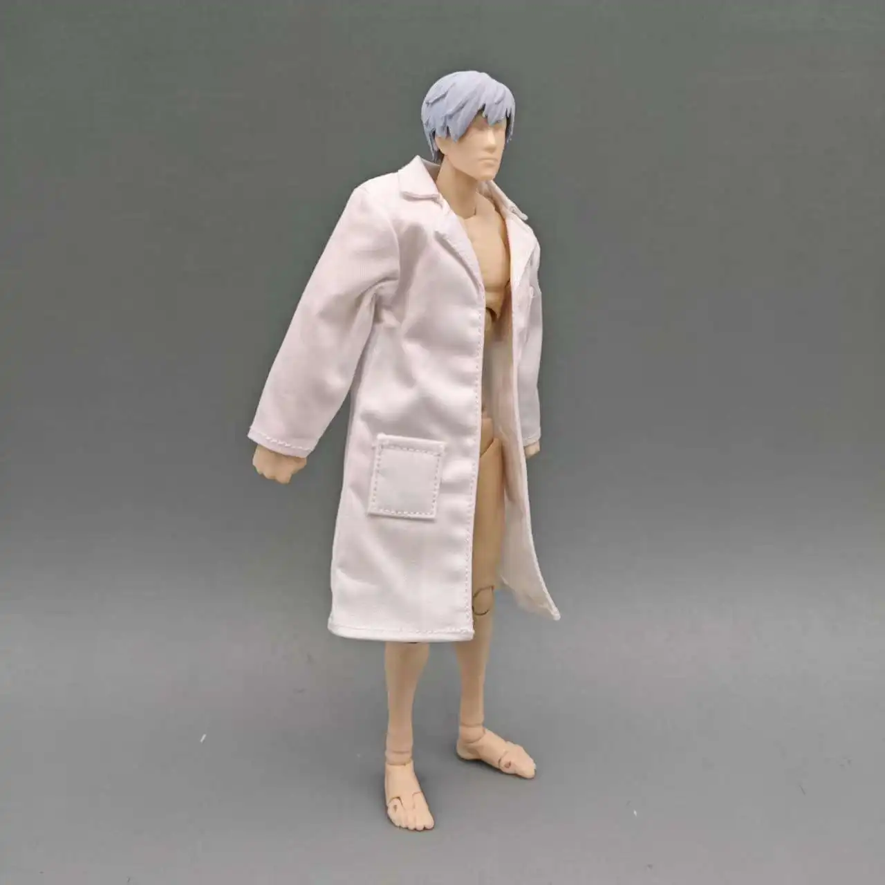 Römischer Weißmantel im Maßstab 1:12, Modellanzug für 6-Zoll-Actionfiguren, GW NOTAMAN-Stil, Puppenkleidung, Sammler-Outfit