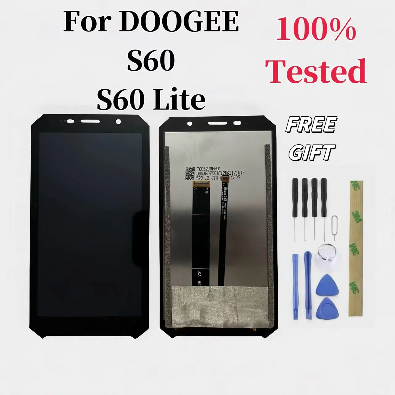 Pop para Doogee S60/S60 Lite pantalla LCD + reemplazo de pantalla táctil para Doogee S 60 piezas de reparación LCD + herramientas