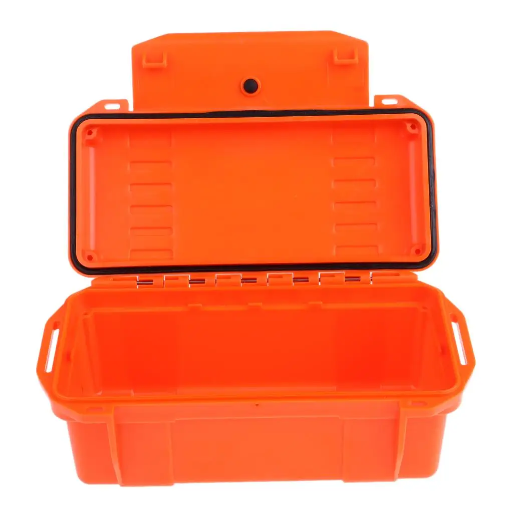 Outdoor Shockproof Box Waterproof Hard Case Survival Storage Container for Fishing Backpacking