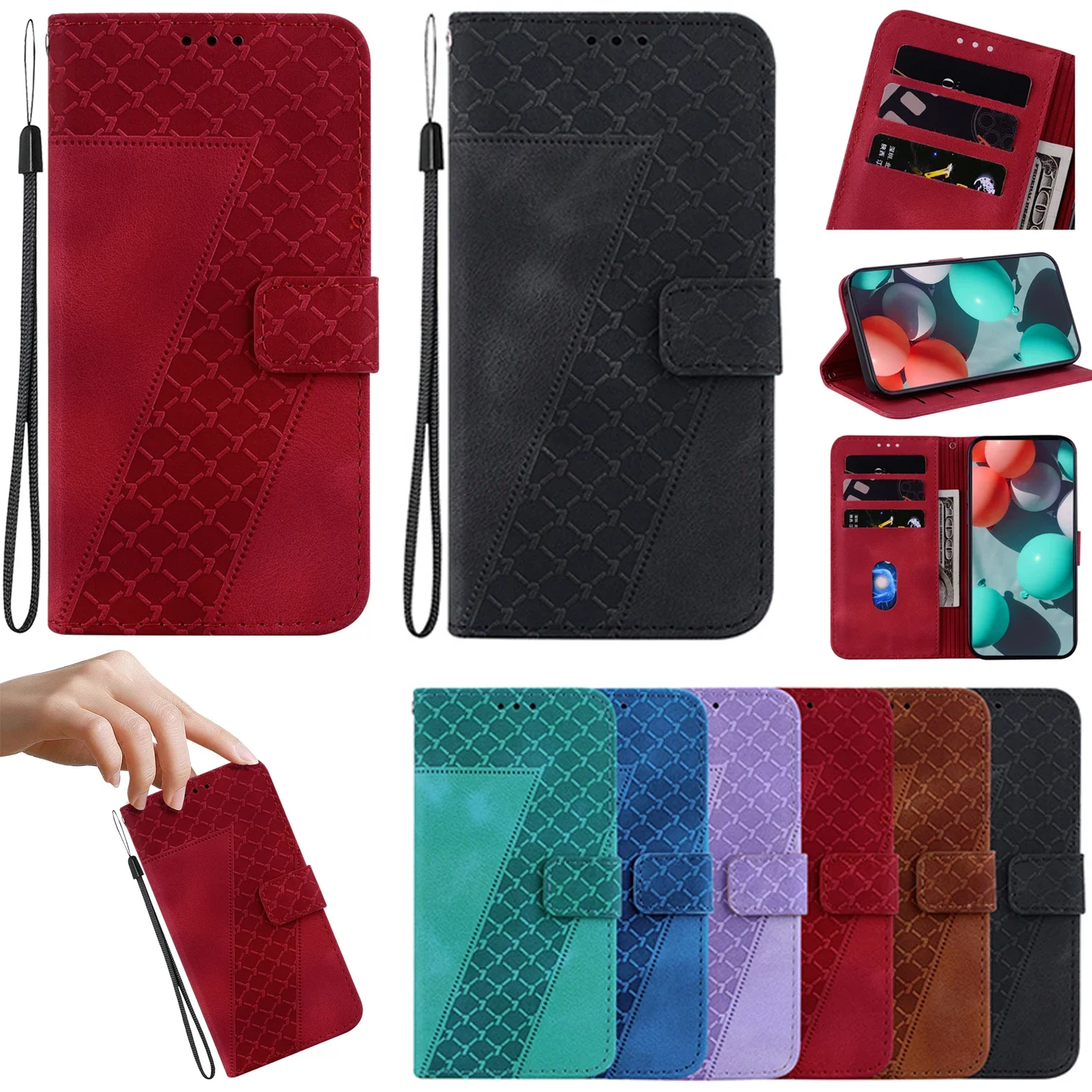 

Leather Card Slot Case For Infinix Hot 12i 12 PRO 11S NFC 11 2022 10I 10S 10T 10 8 9 12 Play Lite Wallet Protect Phone Cover