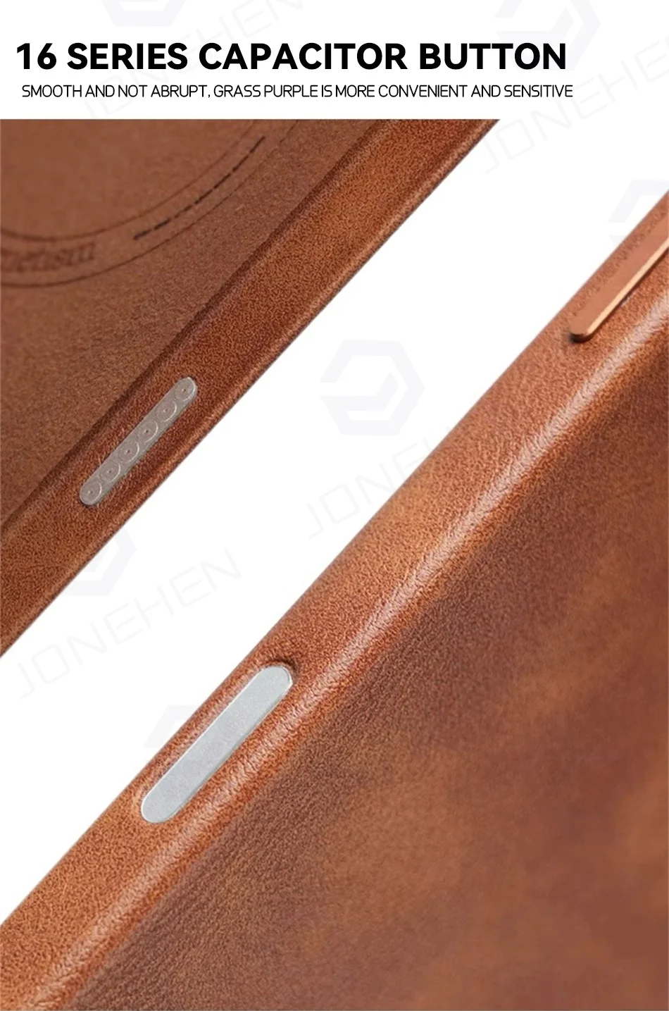 High-end Retro Oil Wax Pattern Magnetic For Magsafe Leather Case For iPhone Air 15 14 Plus 13 16 17 Pro Max Camera Button Cover