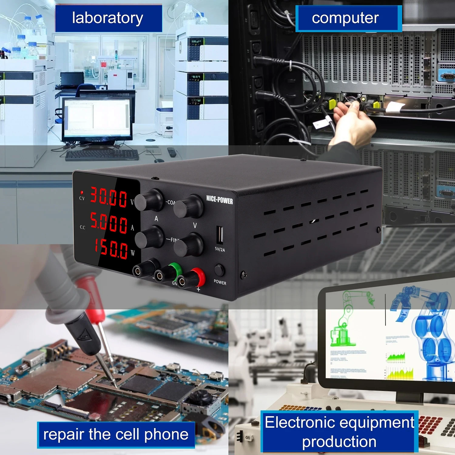 SPS-W305 VS W605 W1203 30V 5A DC Lab Power Supply Regulator Switch Bench Adjustable 110V 220V Digital Display Led SPS W305