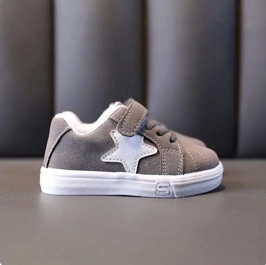 2023 Newest Kids Shoes for Baby Girls and Boys Anti-slip Soft Rubber Bottom Baby Sneaker Casual Flat Shoes Children Size