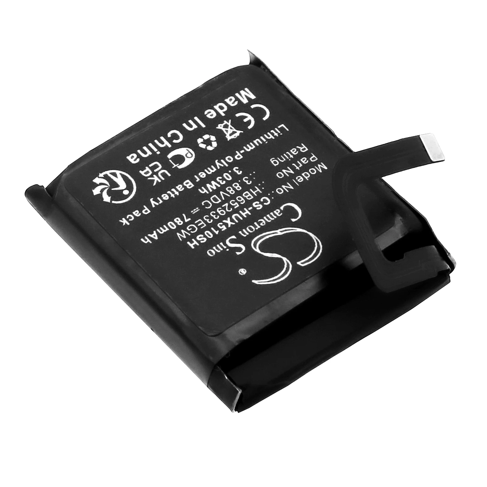 

3.88V 780mAh Smartwatch Battery HB652933EGW for Huawei Watch 5, Watch 5X, 5X Pro +TOOLS KIT