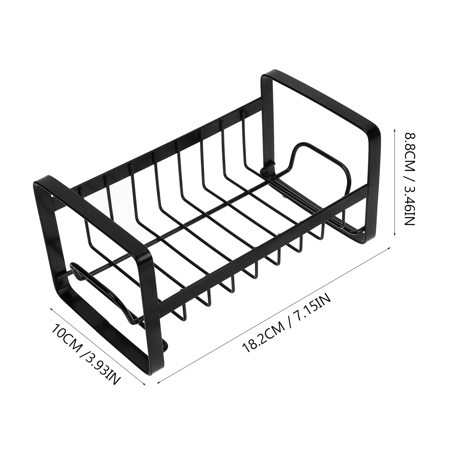 

Sink Sponge Holder Kitchen Sink Organizer Removable Drip Tray Soap Dispenser Rack Kitchen Brush Holder Tidy Storage Accessory