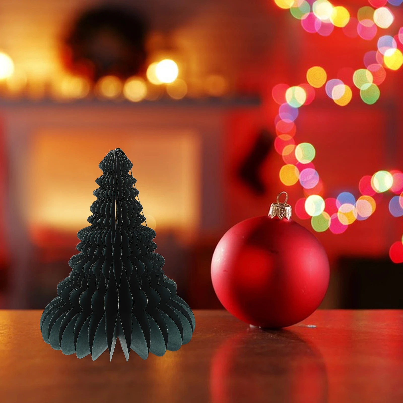 

Tabletop Decor Small Christmas Decoration Room Paper Party Room Decor Tree Christmas Party Decor