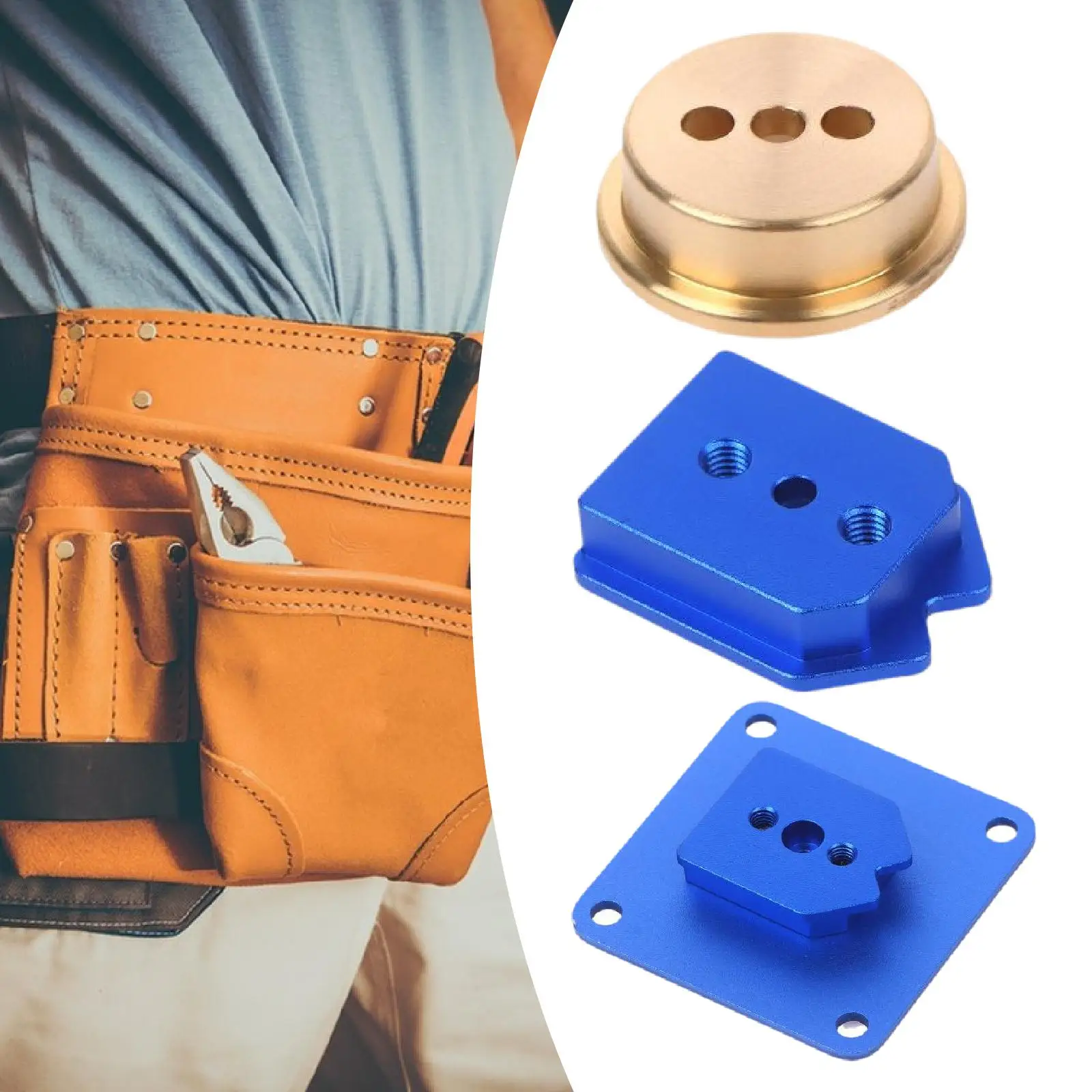 

Tool Bag Modification Buckle Modification Accessory Tool Belt Pouch Buckle for Carpenter